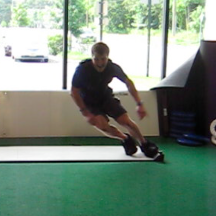 Slideboard Intervals for Increased Skating Power